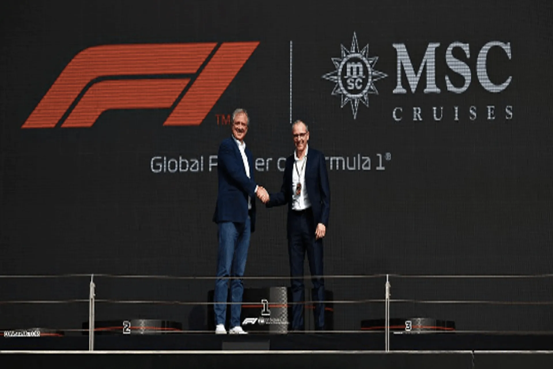MSC Cruceros será patrocinador global de la Fórmula 1 en 2022
