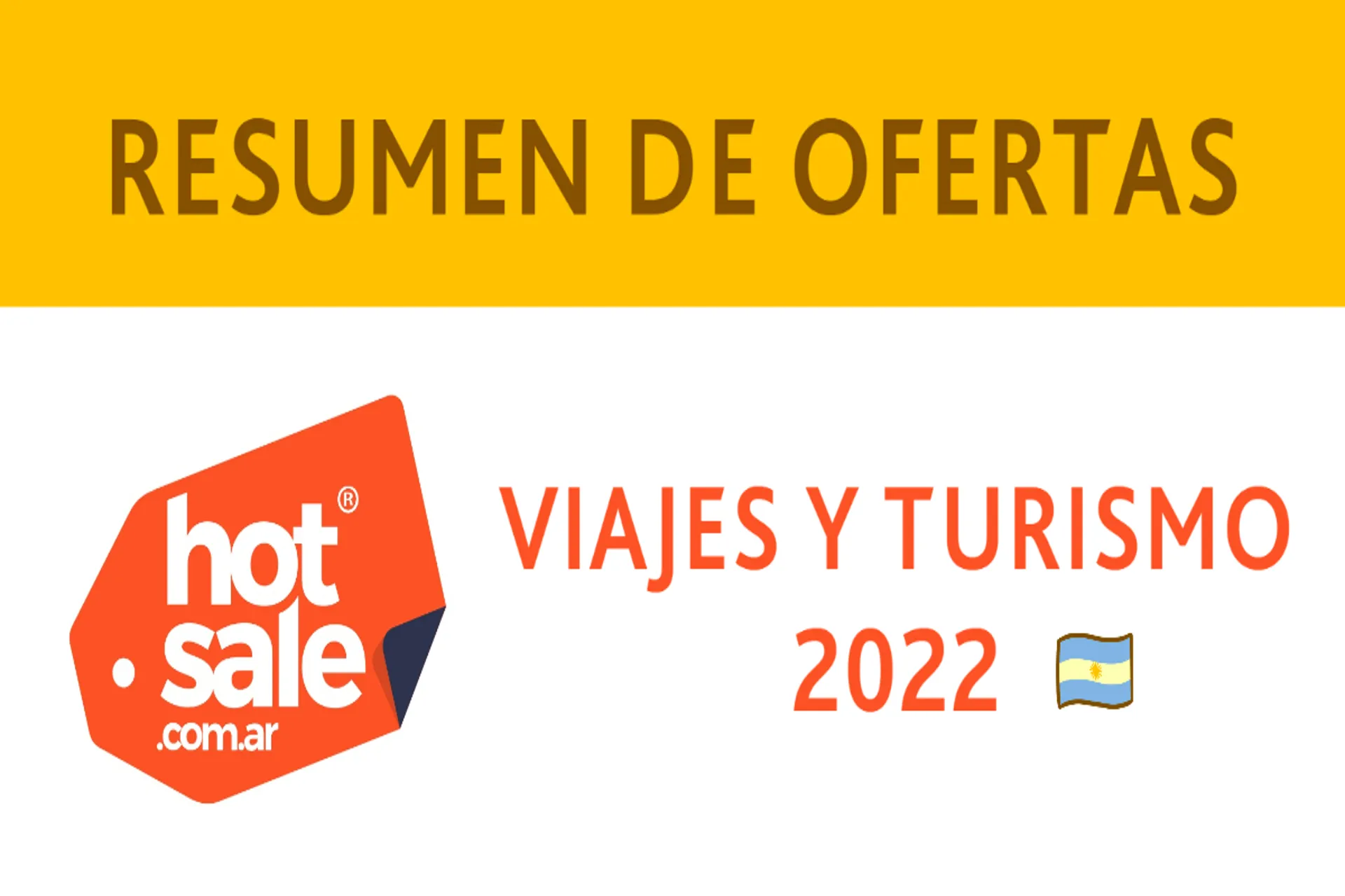 Hot Sale: transacciones en turismo fueron las que mas crecieron