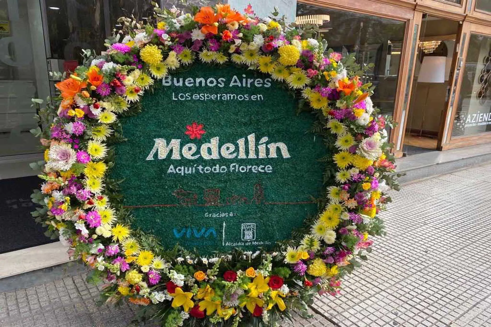 Medellín hizo el lanzamiento de la Feria de las Flores en Argentina