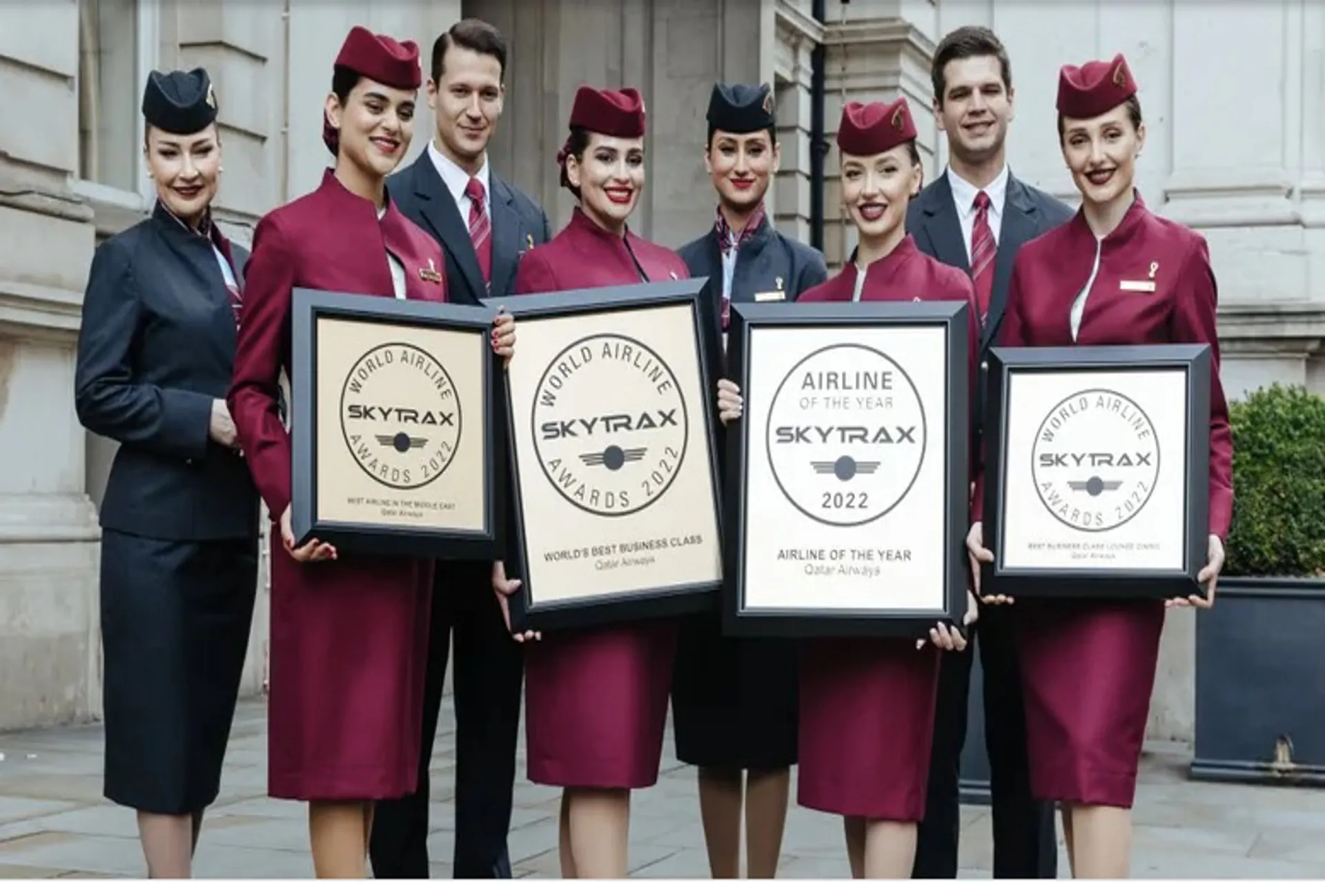 Qatar Airways es la mejor aerolínea del mundo según Skytrax 