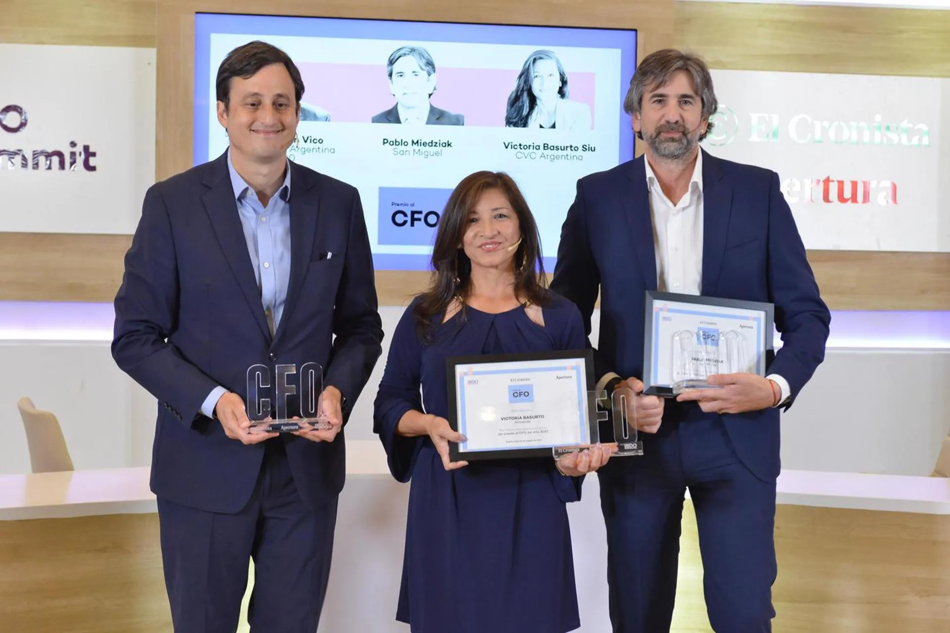 Victoria Basurto Liu de CVC Corp Argentina fue premiada CFO del año 