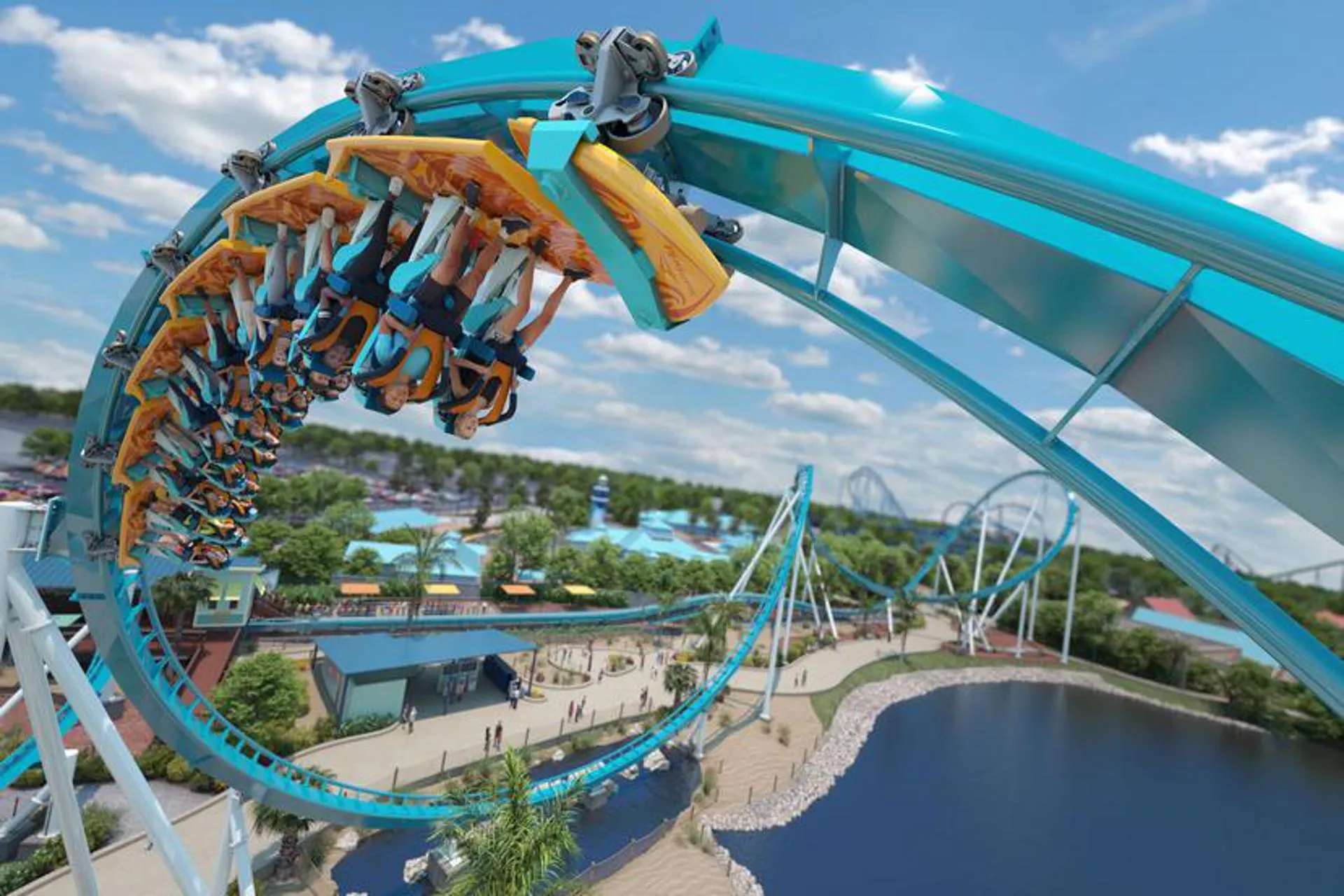 SeaWorld presento la montaña rusa “Pipeline: Surf Coaster” para 2023 SeaWorld presento la montaña rusa “Pipeline: Surf Coaster” para 2023
