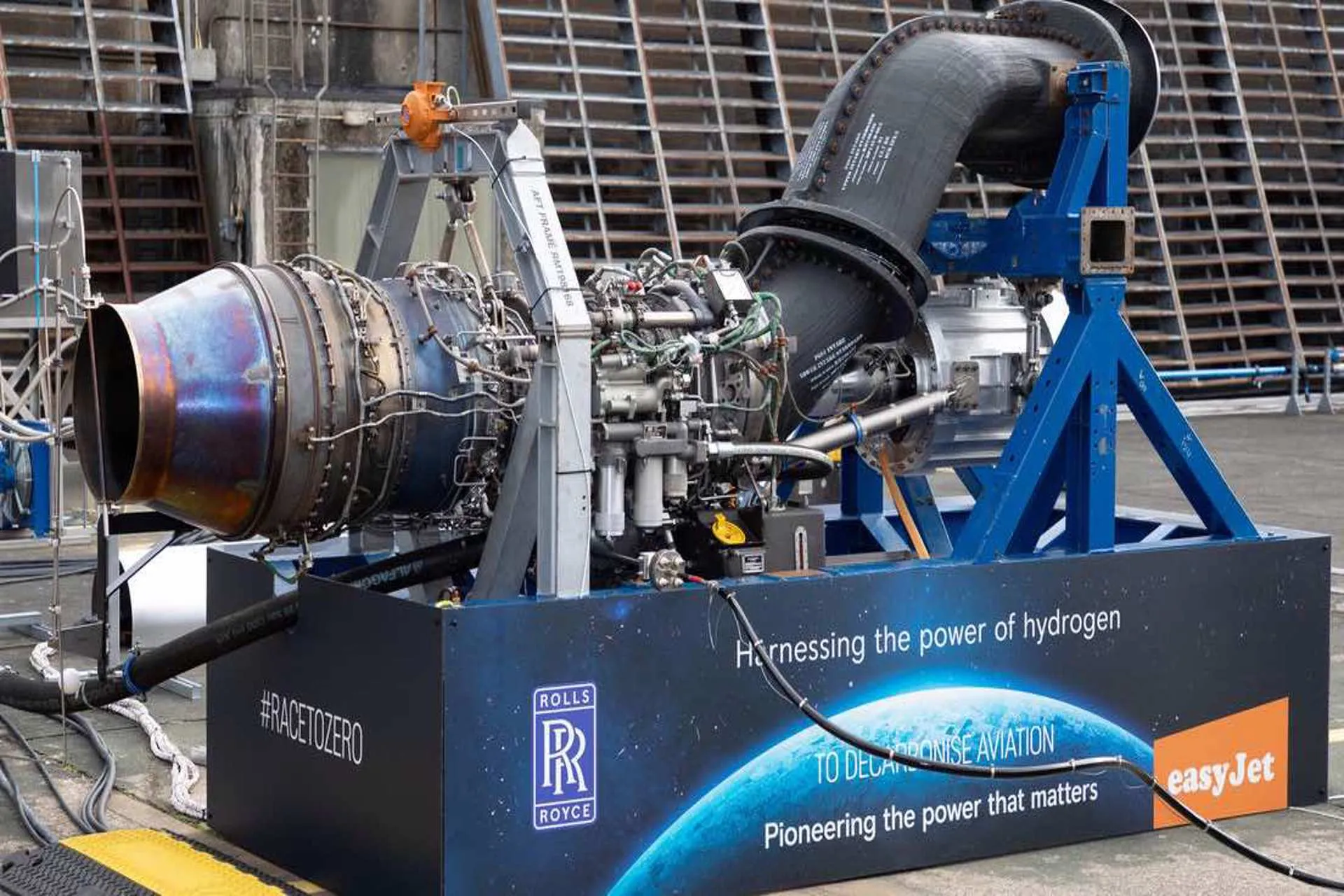 Rolls-Royce y easyJet establecen un hito en la aviación mundial
