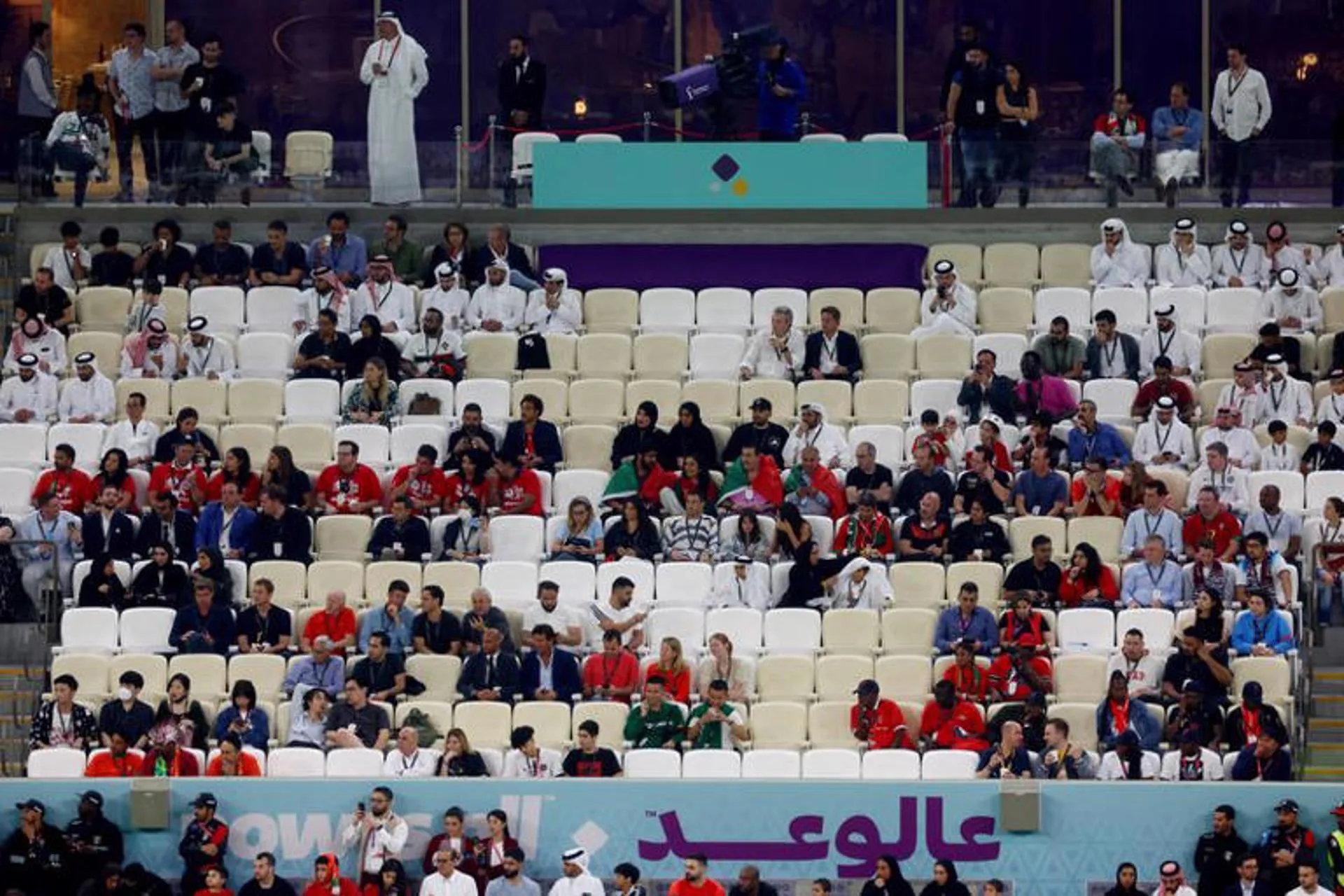 Copa del Mundo de Qatar no alcanza la afluencia esperada de gente