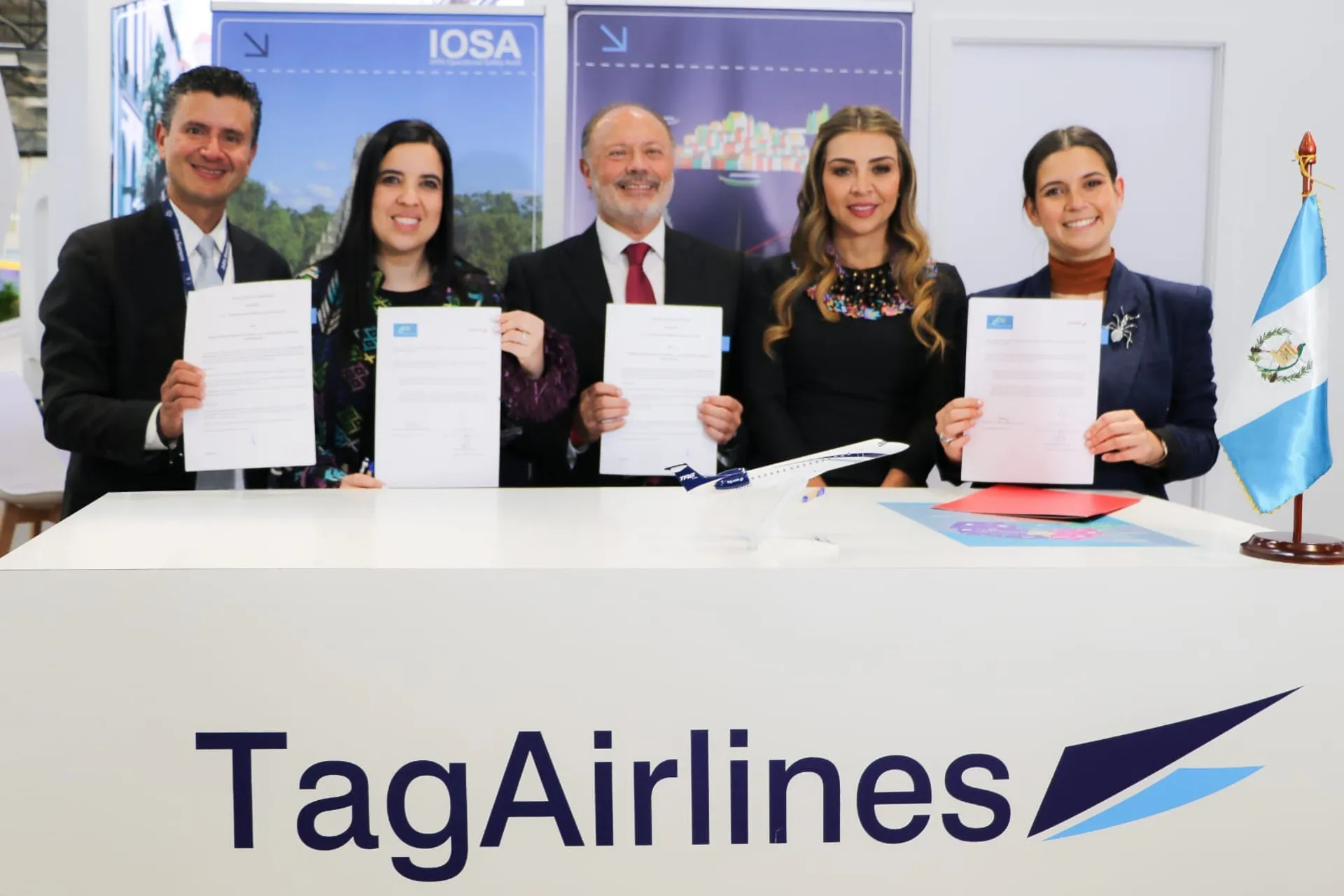 TagAirlines firmó un acuerdo interlineal con su socio Iberia