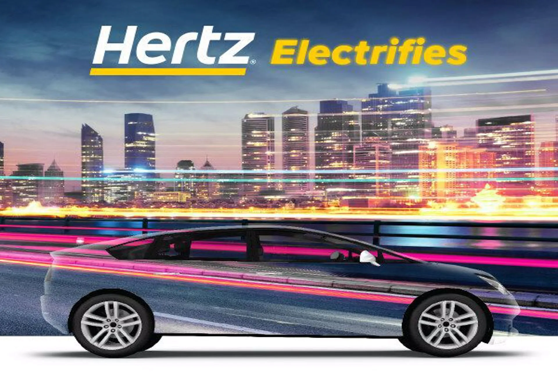 Hertz anunció una nueva iniciativa, llamada Hertz Electrifies
