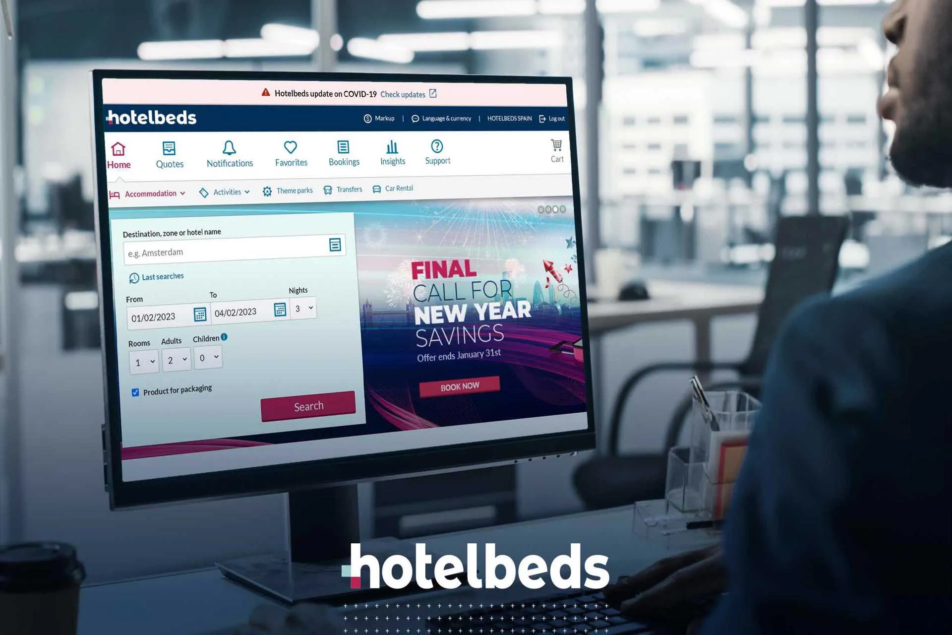 Hotelbeds logra récord histórico al tener una reserva por segundo
