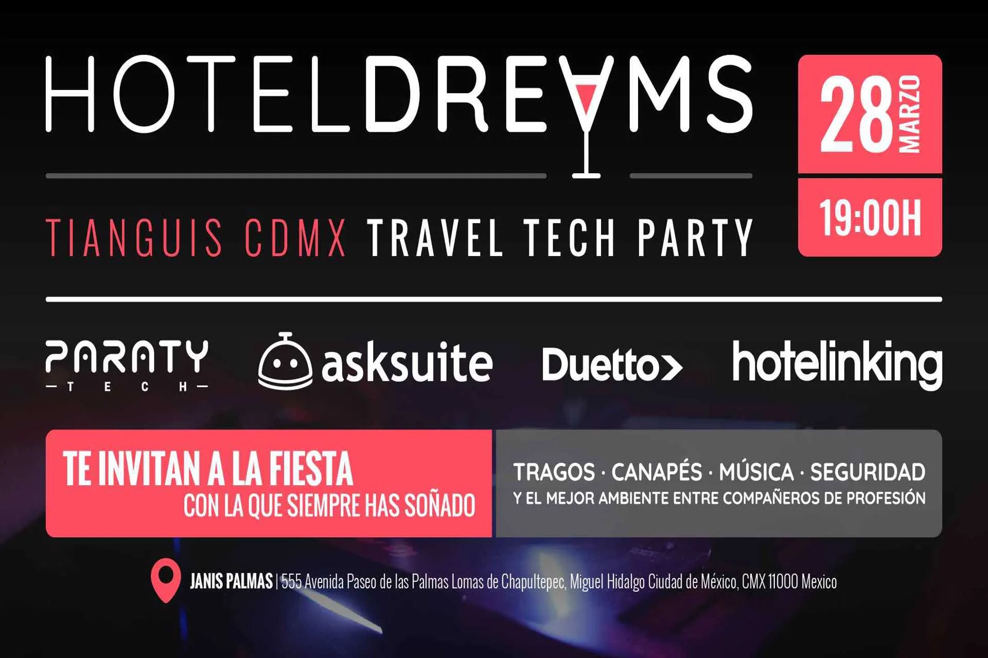 Paraty Tech va con todo a Tianguis y cierra con fiesta para hoteleros Paraty Tech va con todo a Tianguis y cierra con fiesta para hoteleros