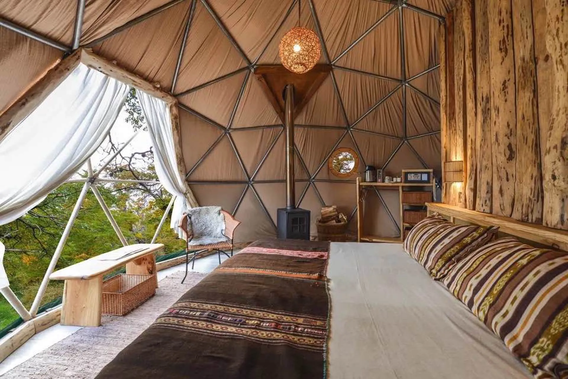 5 lugares en Chile para experimentar glamping  primer nivel