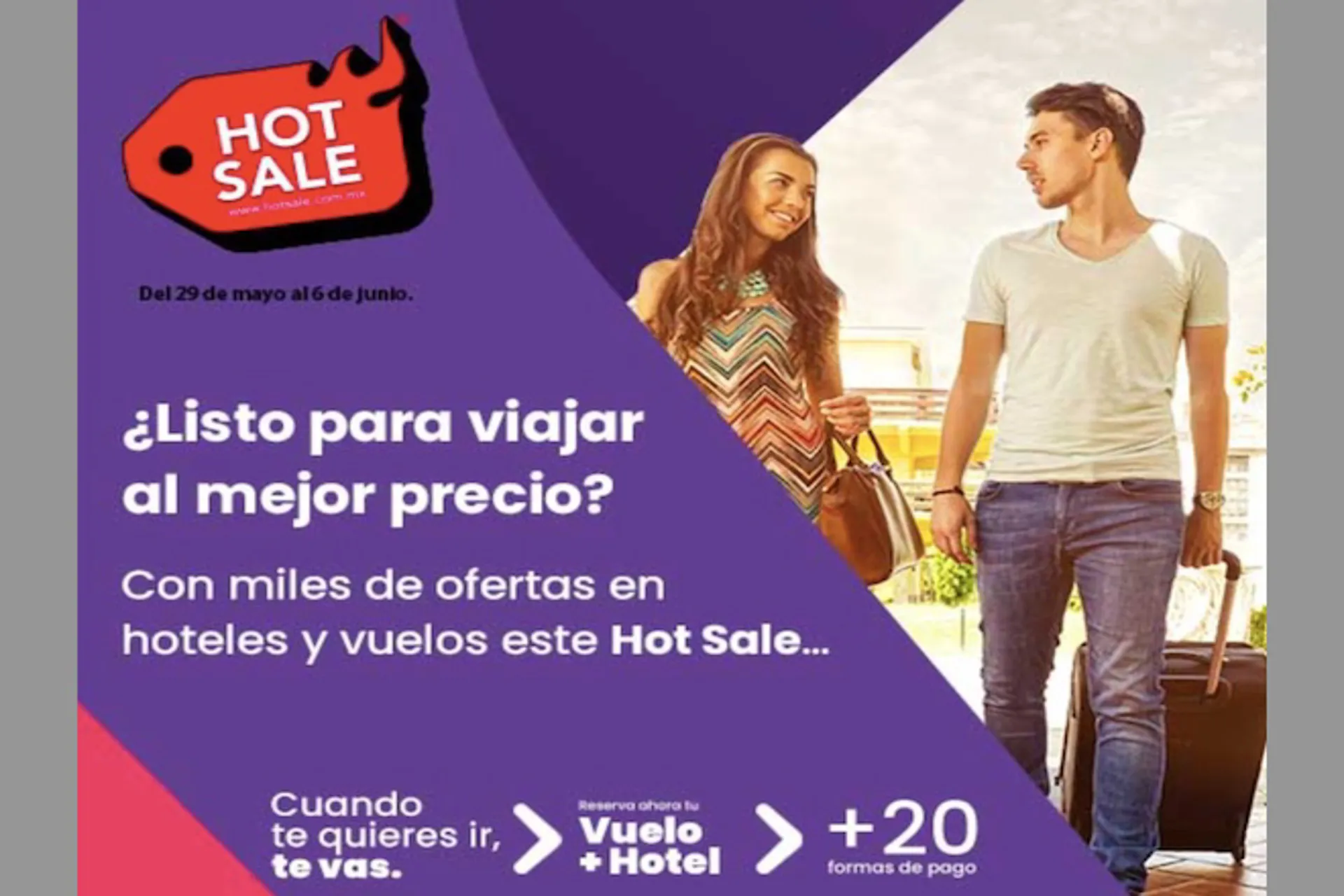 PriceTravel participa del Hot Sale con miles de ofertas en hoteles
