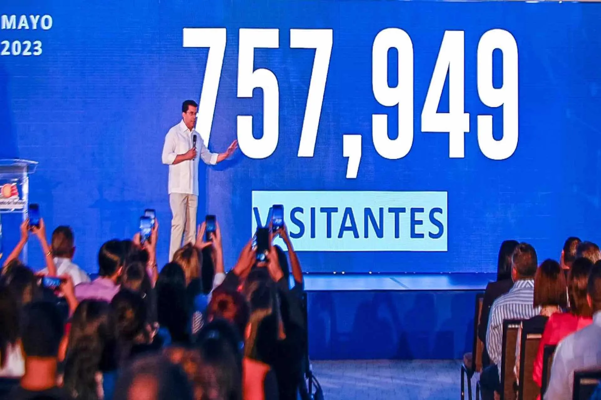 Rep. Dominicana crece 20% en mayo con más de 750 mil visitantes