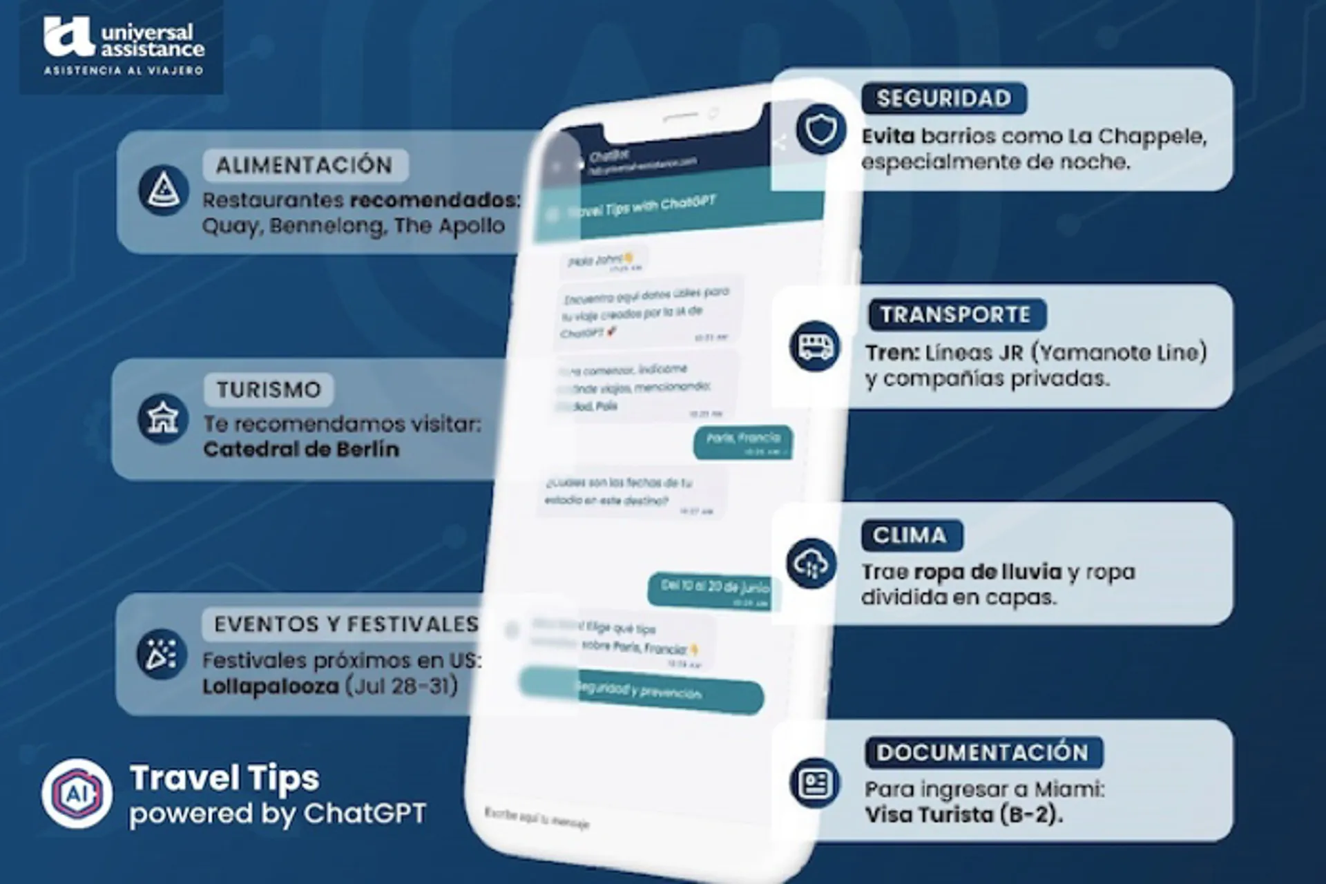 Universal Assistance revoluciona la experiencia de viaje con ChatGPT