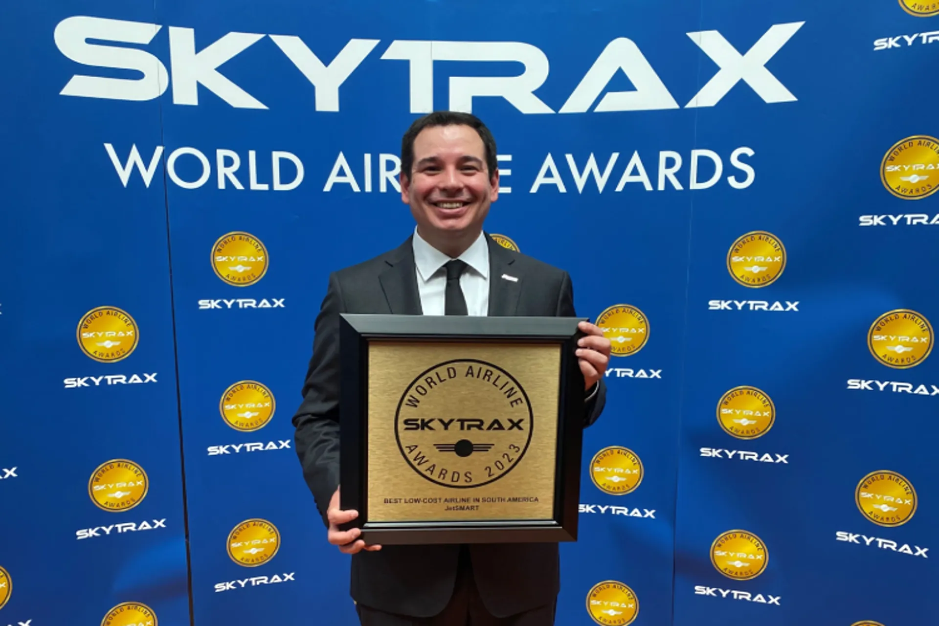 JetSMART premiada como mejor aerolínea low cost de Sudamérica 