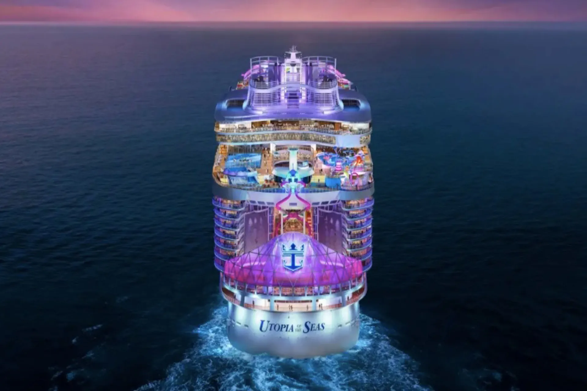 Royal Caribbean presenta el Utopia of the Seas y abre las reservas