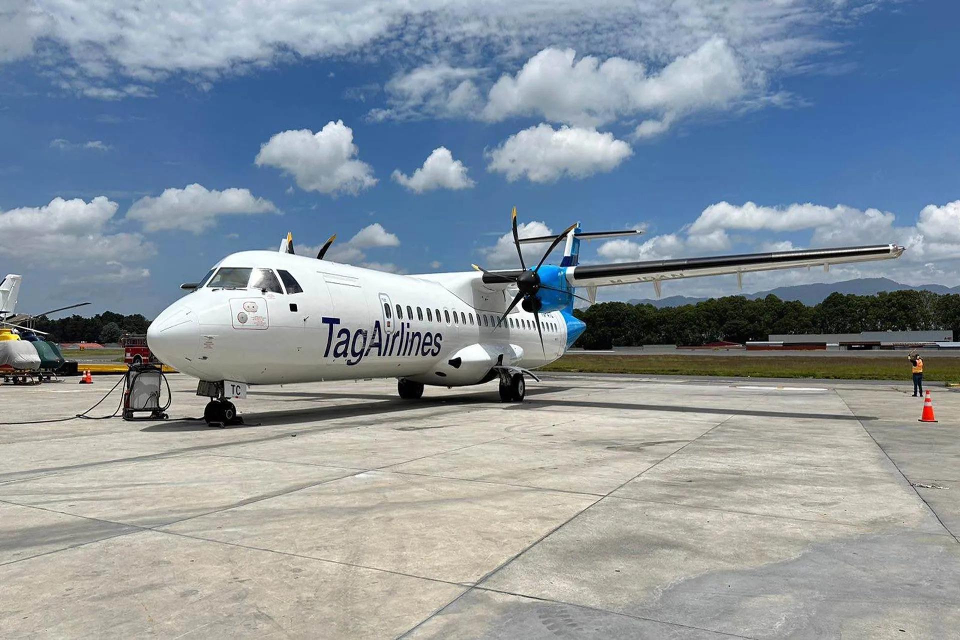 TagAirlines fortalece su flota con la llegada de tercer ATR 72-500