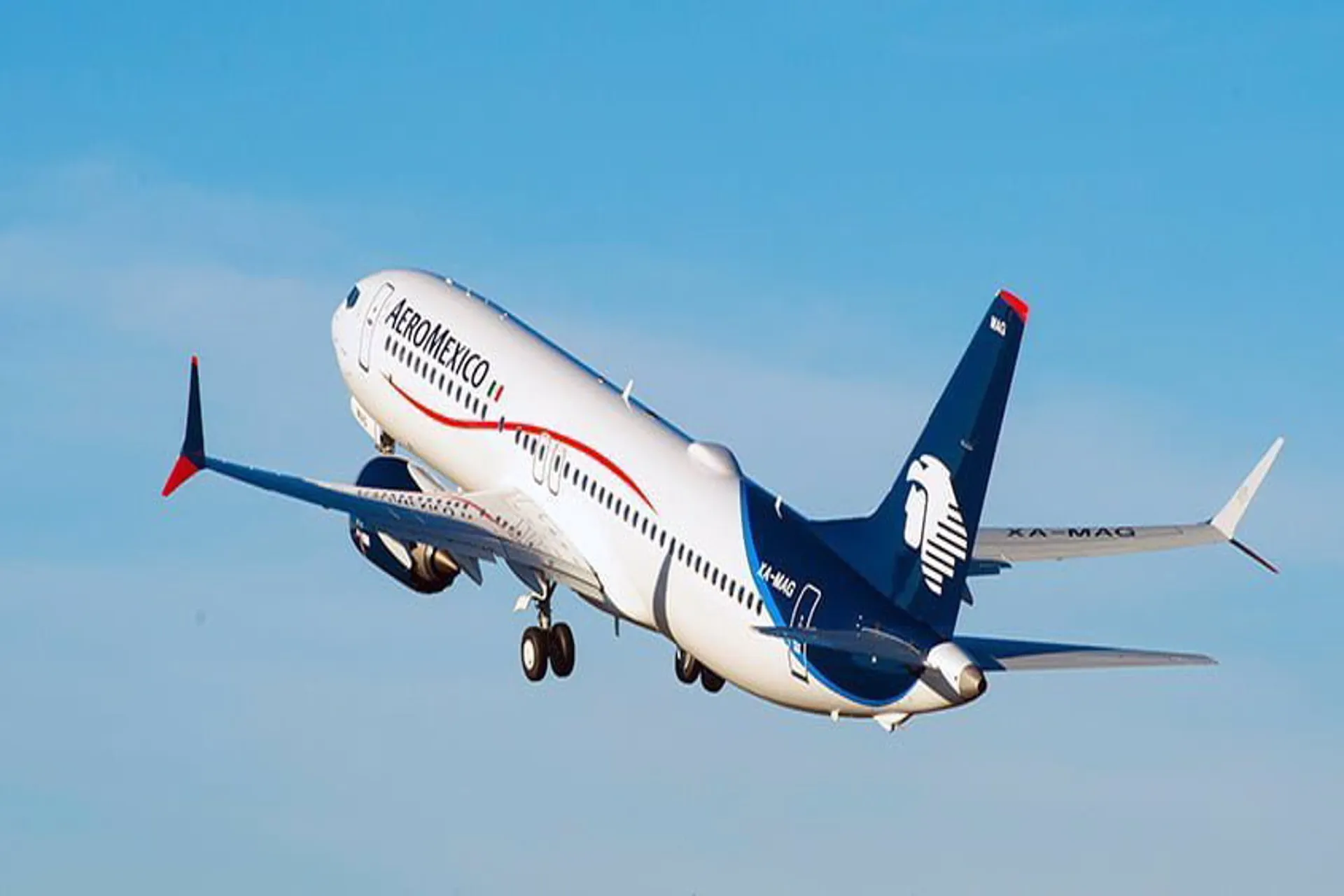 El Boeing 737 MAX de Aeroméxico regresa con México-Cancún